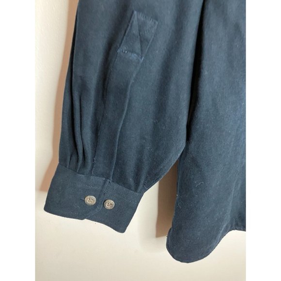 Vintage LEVI'S Strauss Button Up Overcoat Heavy Lined Shirt Men's Large New - Picture 9 of 10